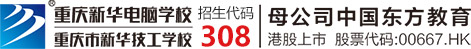 重庆新华电脑学校logo